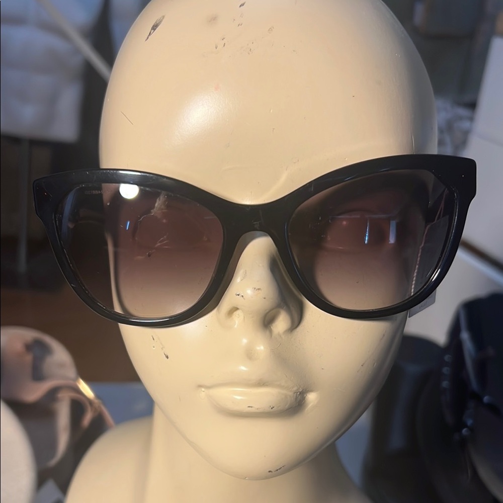 Prada Black Cat-Eye Sunglasses